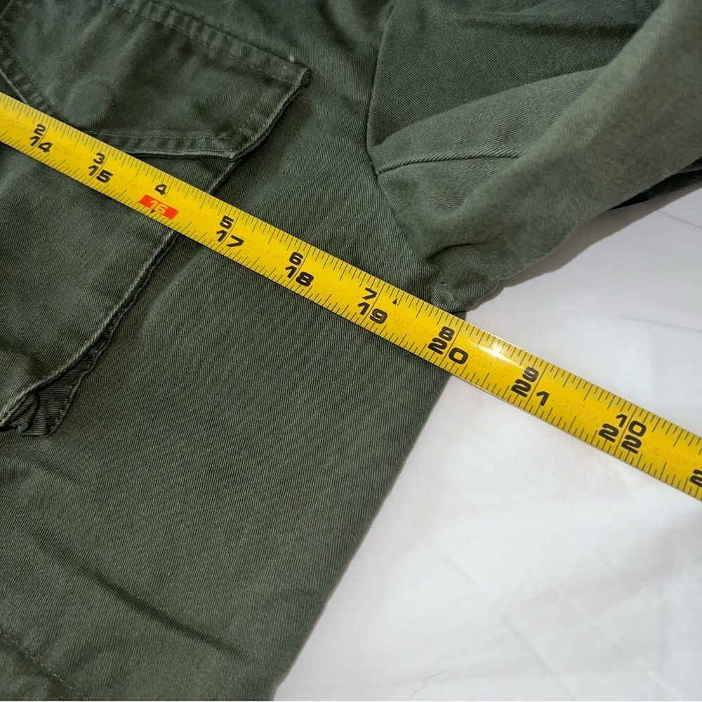En Creme Womens Embroidery Military Jacket - Olive, Size M - Picture 7 of 12